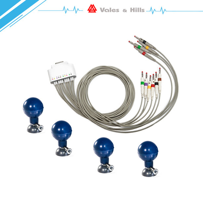 White 2*AA Batteries Portable ECG Recorder For IPad ECG Device Accessory