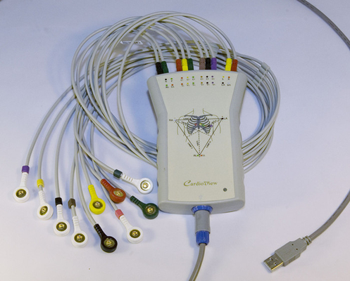 12 Lead Stress Test PC Based ECG Machine , Portable ECG Monitor
