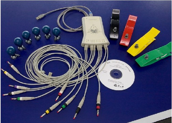 ECG Monitoring System Computer EKG Device For Heart Monitoring , PC ECG Machine