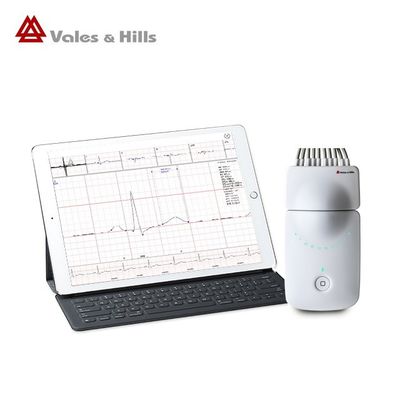 Mesin EKG Bluetooth IOS Plastik Berwarna-warni Cerdas